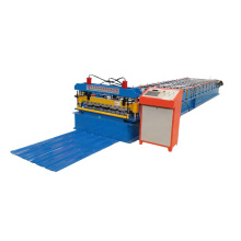Fully automatic metal roof IBR single sheet roll forming machine color steel corrugated ibr tile making machienry